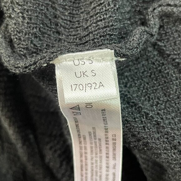 Free People FP Beach Black Maxi Dress Cottagecore Boho Coastal Prairie Soft SZ S - Picture 10 of 10